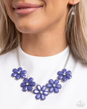 Load image into Gallery viewer, Floral Fun - Blue Paparazzi Accessories
