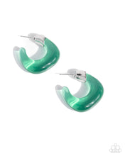 Load image into Gallery viewer, Clear Charm - Green Paparazzi Accessories
