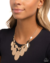 Load image into Gallery viewer, Hammered Horoscope - Gold Paparazzi Accessories
