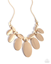 Load image into Gallery viewer, Hammered Horoscope - Gold Paparazzi Accessories
