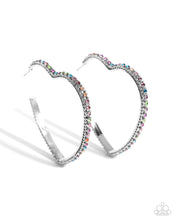 Load image into Gallery viewer, Halftime Hearts - Multi Paparazzi Accessories
