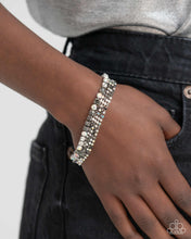 Load image into Gallery viewer, Serendipitous Strands - Silver Paparazzi Accessories
