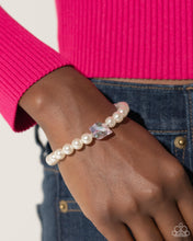 Load image into Gallery viewer, Cubed Charm - Purple Paparazzi Accessories
