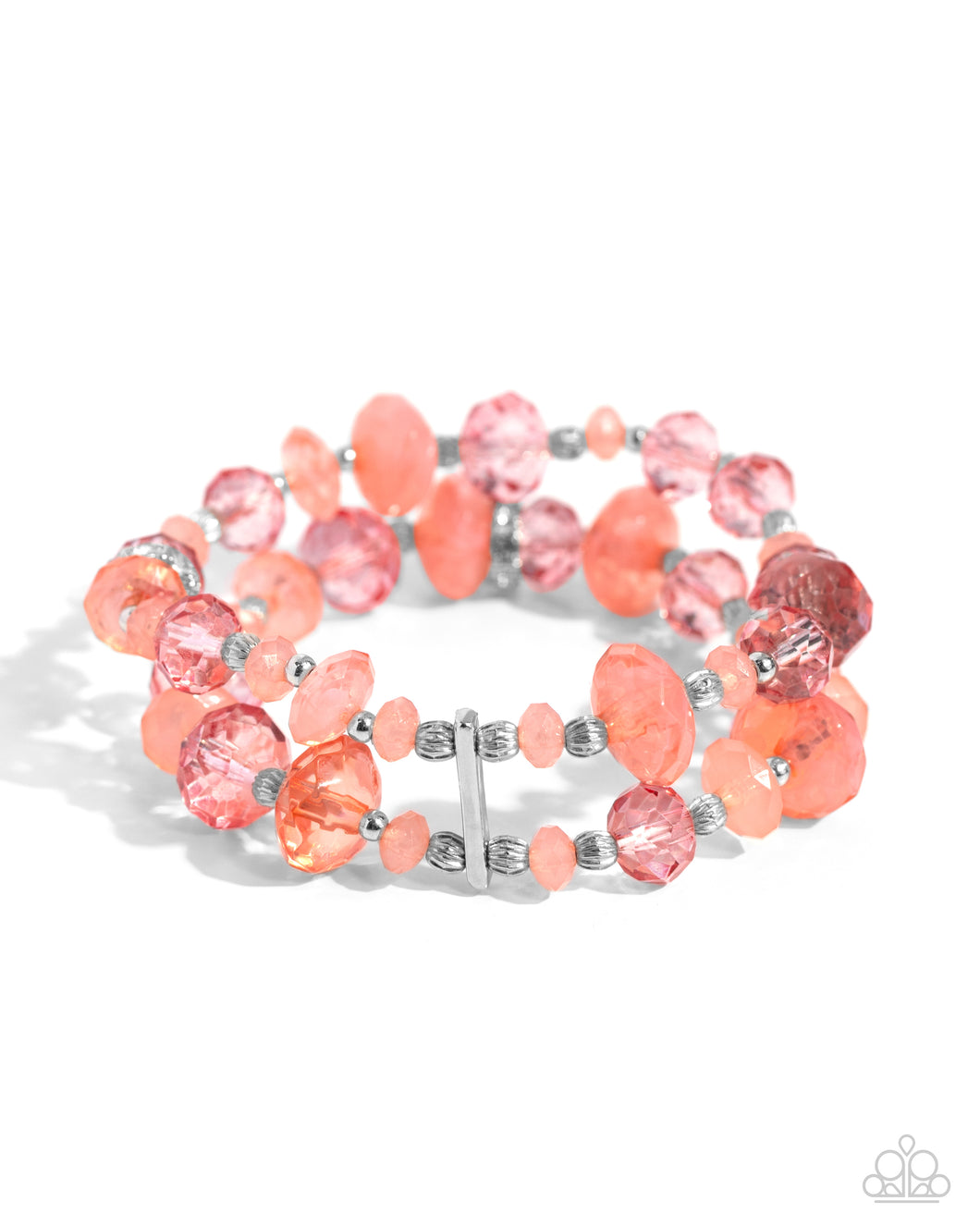 Faceted Fairy Tale - Orange Paparazzi Accessories