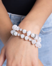 Load image into Gallery viewer, Faceted Fairy Tale - White Paparazzi Accessories
