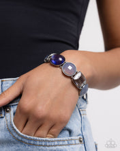 Load image into Gallery viewer, Glassy Generosity - Blue Paparazzi Accessories

