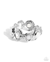 Load image into Gallery viewer, Hammered High - White Paparazzi Accessories
