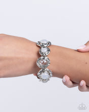 Load image into Gallery viewer, Hammered High - White Paparazzi Accessories
