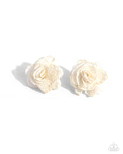 Load image into Gallery viewer, Tulle Twist - White Paparazzi Accessories
