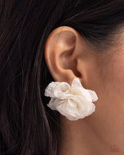 Load image into Gallery viewer, Tulle Twist - White Paparazzi Accessories
