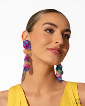 Load image into Gallery viewer, Under the Waves - Purple Paparazzi Accessories
