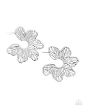 Load image into Gallery viewer, Floral Fame - Silver Paparazzi Accessories

