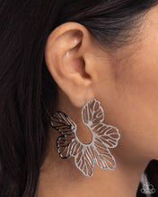 Load image into Gallery viewer, Floral Fame - Silver Paparazzi Accessories
