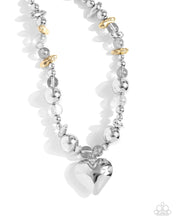 Load image into Gallery viewer, Glistening Gossip - Silver Paparazzi Accessories
