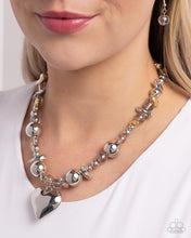 Load image into Gallery viewer, Glistening Gossip - Silver Paparazzi Accessories
