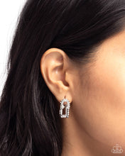 Load image into Gallery viewer, Safety Pin Secret - White Paparazzi Accessories
