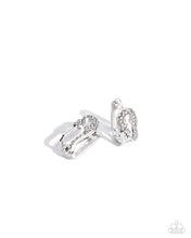 Load image into Gallery viewer, Safety Pin Secret - White Paparazzi Accessories
