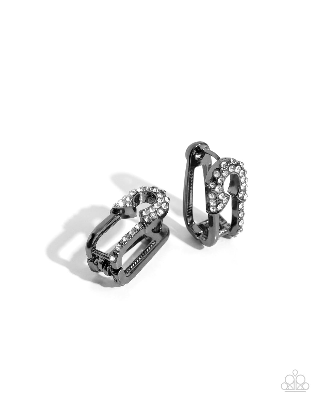 Safety Pin Secret - Black Paparazzi Accessories