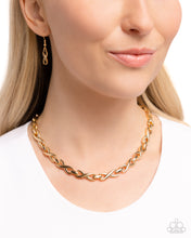 Load image into Gallery viewer, Infinite Influence - Gold Paparazzi Accessories
