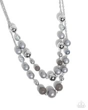 Load image into Gallery viewer, Beaded Benefit - Silver Paparazzi Accessories
