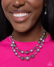 Load image into Gallery viewer, Beaded Benefit - Silver Paparazzi Accessories
