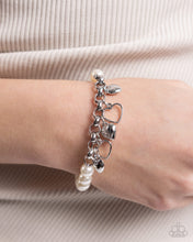Load image into Gallery viewer, Charming Candidate - White Paparazzi Accessories
