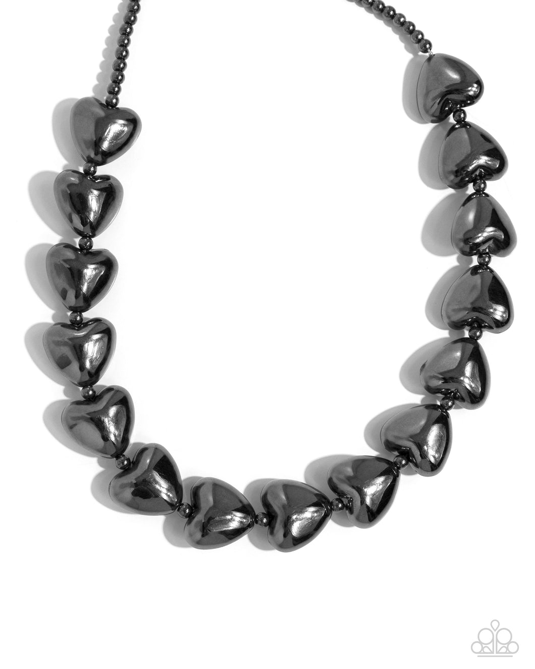 Hello Heartstrings - Black Paparazzi Accessories