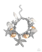 Load image into Gallery viewer, Seashell Song - White Paparazzi Accessories
