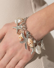 Load image into Gallery viewer, Seashell Song - White Paparazzi Accessories
