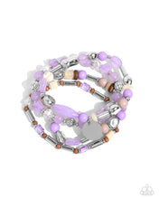 Load image into Gallery viewer, Cloudy Chic - Purple Paparazzi Accessories
