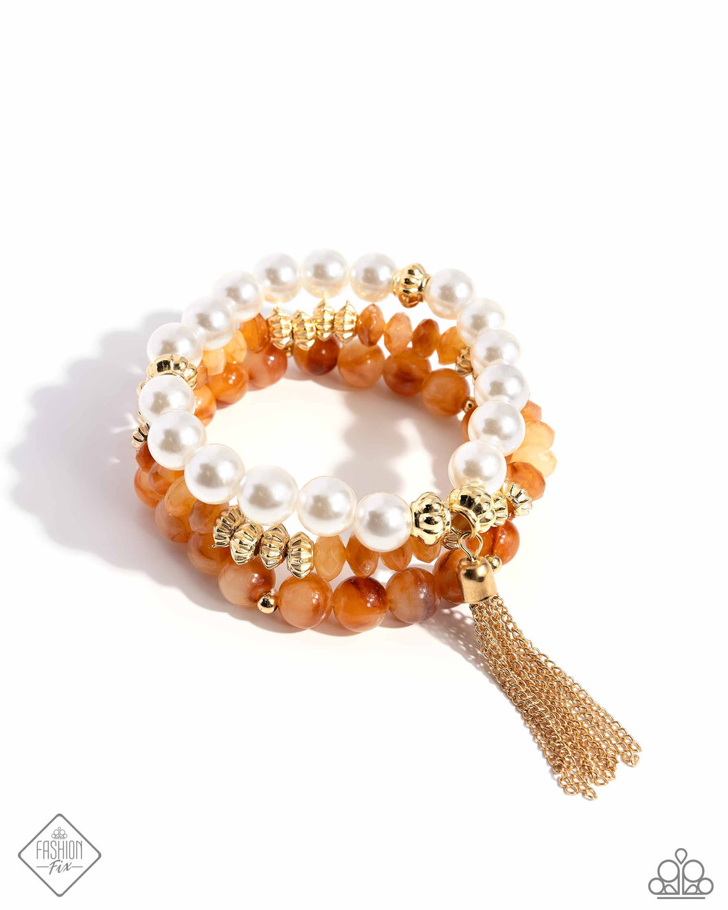 Marbled Mirage - Orange Paparazzi Accessories