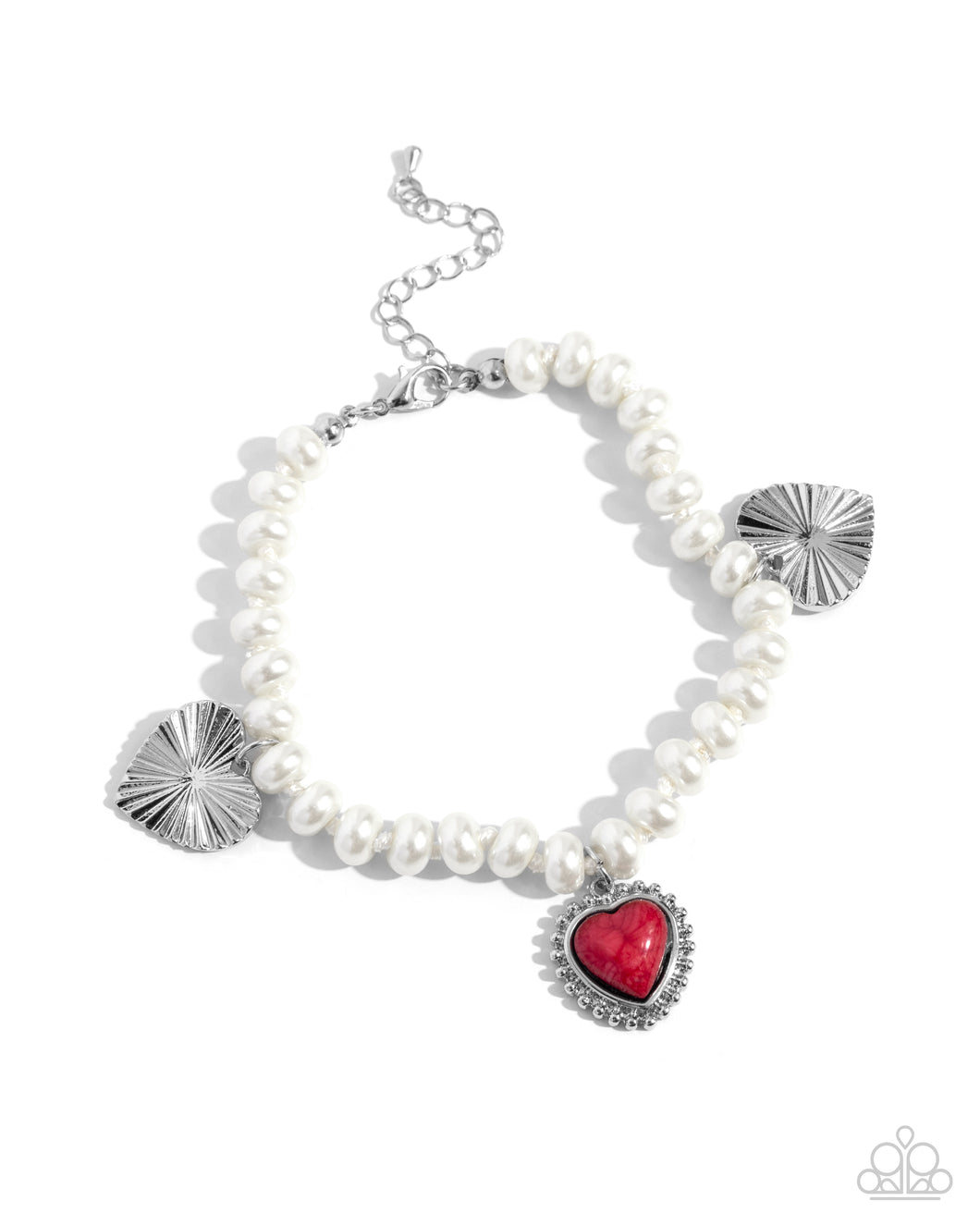 Heart-struck Haven - Red Paparazzi Accessories