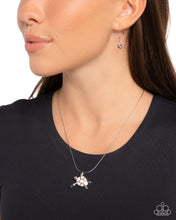 Load image into Gallery viewer, Sea Turtle Statement - White Paparazzi Accessories
