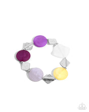 Load image into Gallery viewer, Reflective Ratio - Purple Paparazzi Accessories
