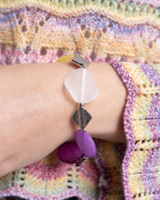 Load image into Gallery viewer, Reflective Ratio - Purple Paparazzi Accessories
