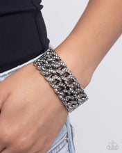 Load image into Gallery viewer, Braided Bandit - White Paparazzi Accessories
