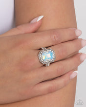 Load image into Gallery viewer, Faceted Fidelity - Blue Paparazzi Accessories
