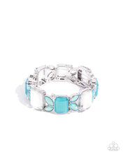 Load image into Gallery viewer, Lavish Laurels - Blue Paparazzi Accessories
