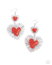 Load image into Gallery viewer, Sunburst Sweethearts - Red Paparazzi Accessories
