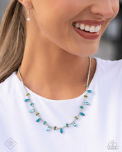 Load image into Gallery viewer, Feminine Fashion - Blue Paparazzi Accessories
