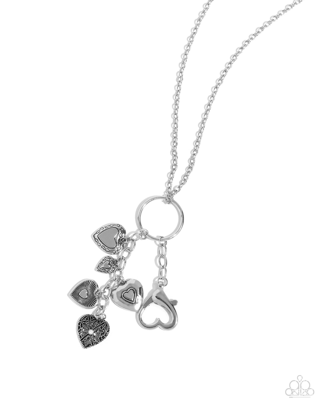 Haute Heartstrings - White Paparazzi Accessories