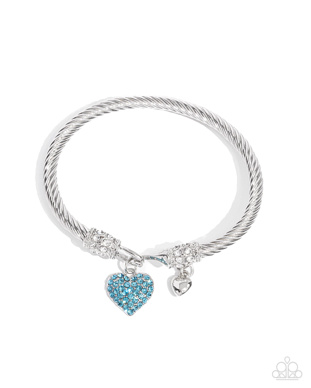 Heart Hour - Blue Paparazzi Accessories