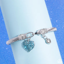 Load image into Gallery viewer, Heart Hour - Blue Paparazzi Accessories
