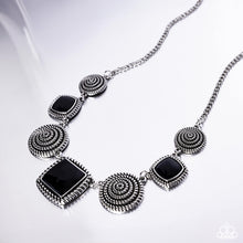 Load image into Gallery viewer, Spiral Sass - Black Paparazzi Accessories
