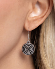 Load image into Gallery viewer, Spiral Sass - Black Paparazzi Accessories
