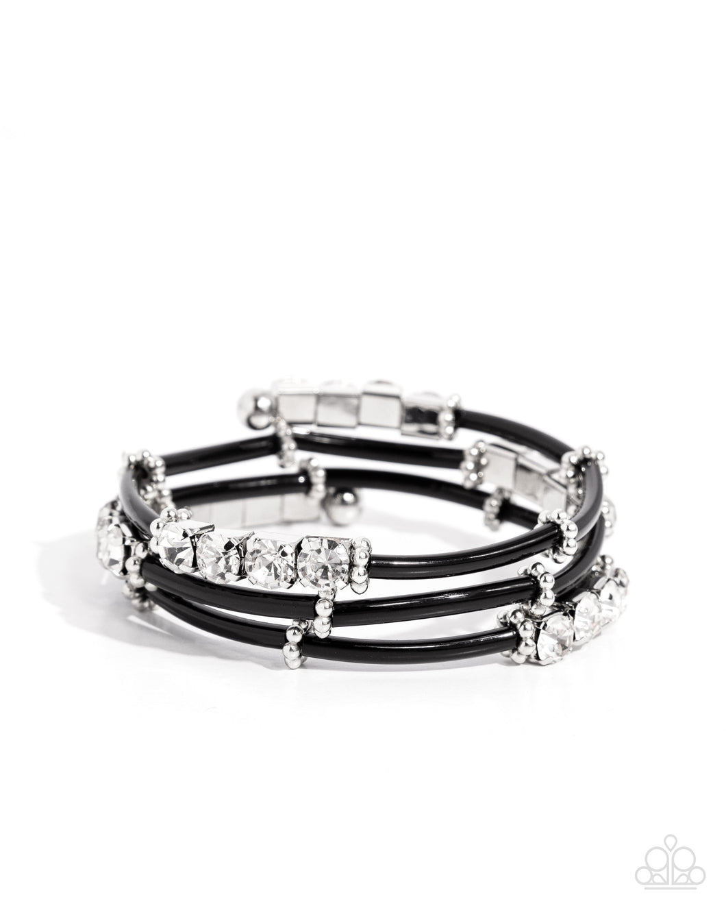 Certainly Coiled - Black Paparazzi Accessories