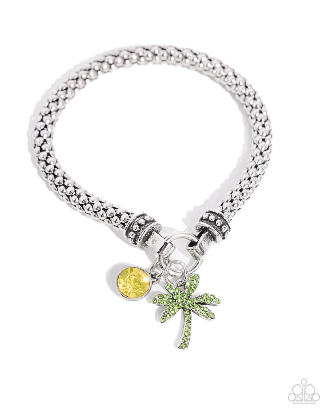 Palm Beach Bling - Green Paparazzi Accessories