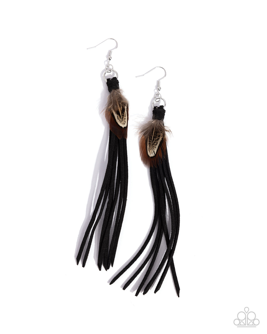 Feathered Festivity - Black Paparazzi Accessories