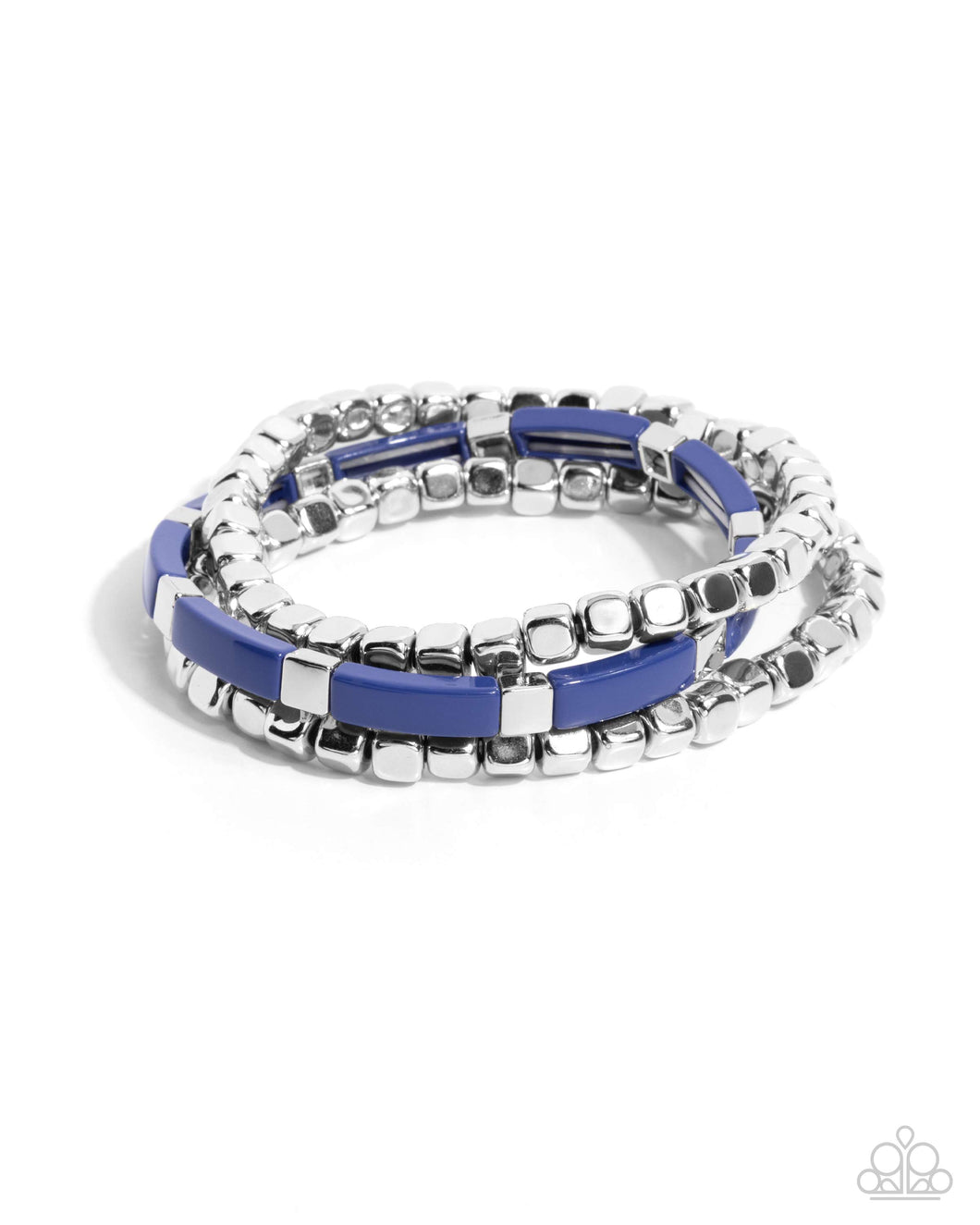 Colorful Cadenza - Blue Paparazzi Accessories