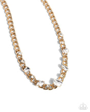 Load image into Gallery viewer, Pronged Perfection - Gold Paparazzi Accessories
